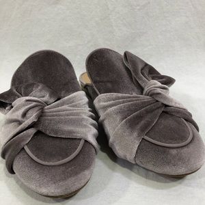 A New Day Lavender Velour Mule